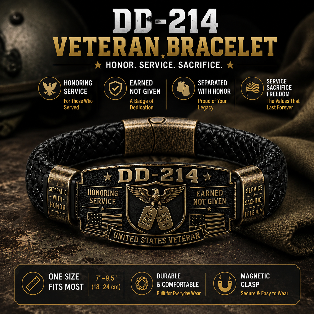 Thermabuild | DD-214 Veteran Honour Bracelet