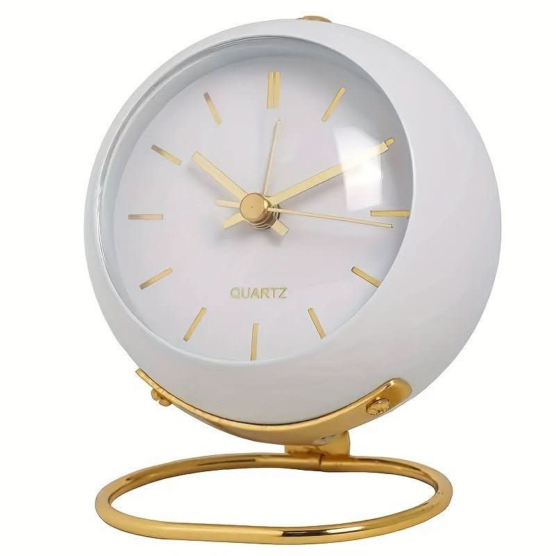 Thermabuild | Retro Analog Alarm Clock with Silent Movement