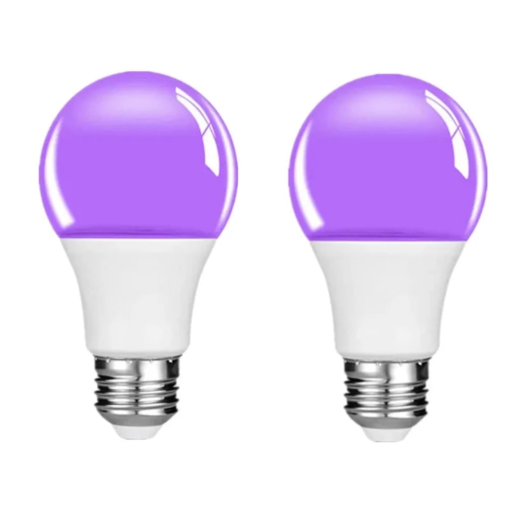 Thermabuild | Halloween Blacklight Bulb LED UV Glow Effect A19 for Party Decoration and Haunted House E26