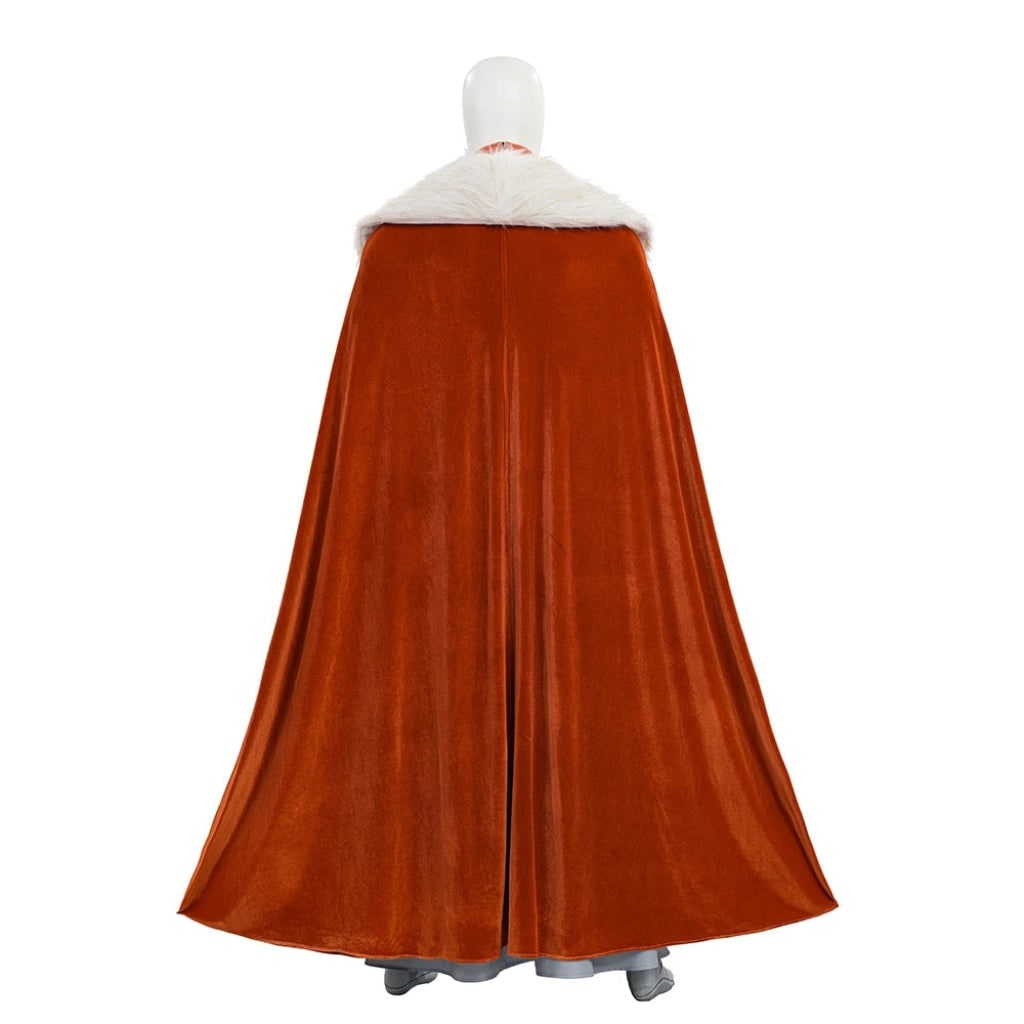 Thermabuild | Halloween Cosplay Costume Set with Sci-Fi Armor Print Skirt and Cape