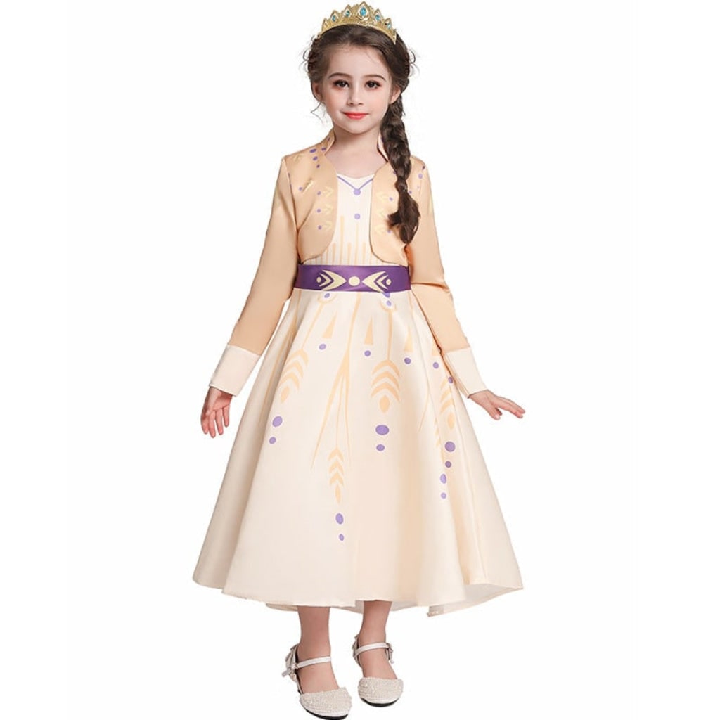 Thermabuild | Kids' Halloween Princess Costume and Dress Up with Tiara and Scepter Games