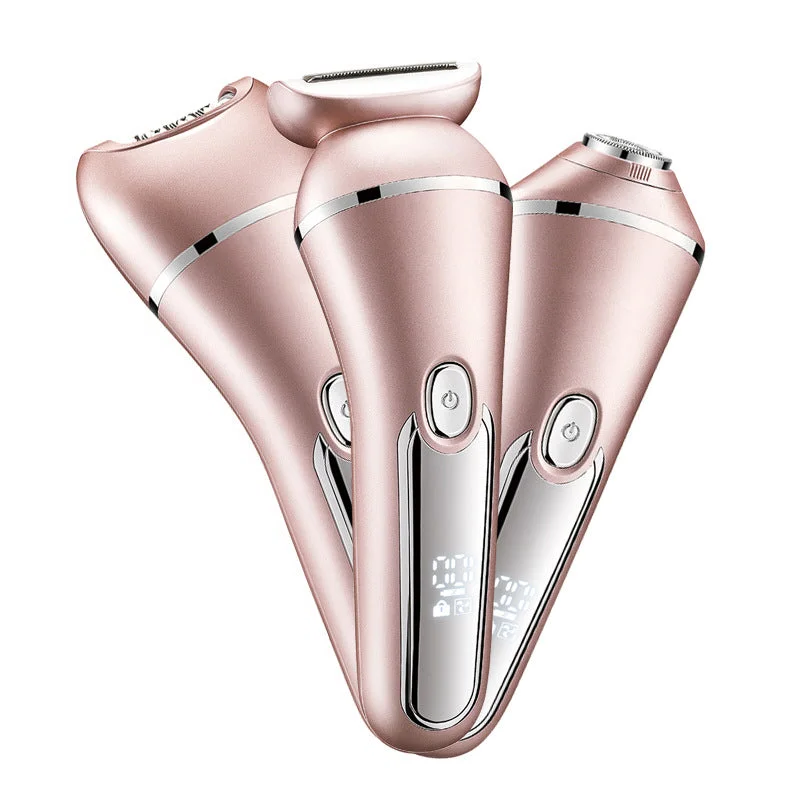 Thermabuild | 3-in-1 Waterproof Electric Shaver for Women