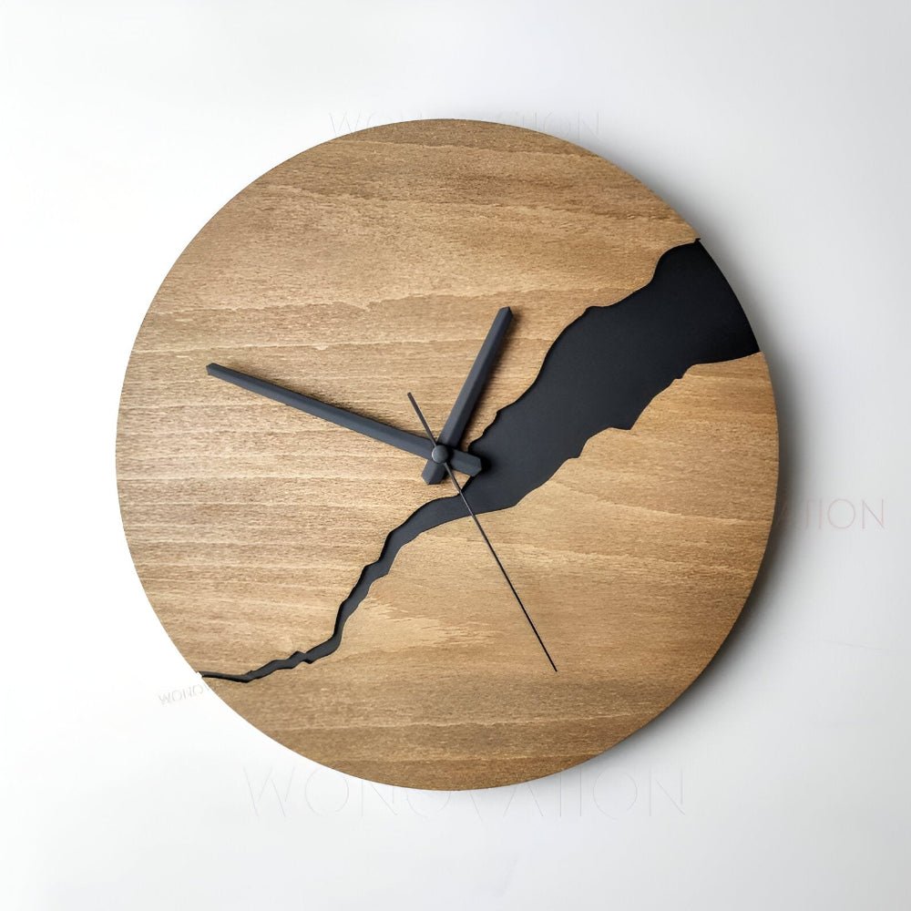 Thermabuild | Elegant Wooden Wall Clock for Timeless Modern Home Styling