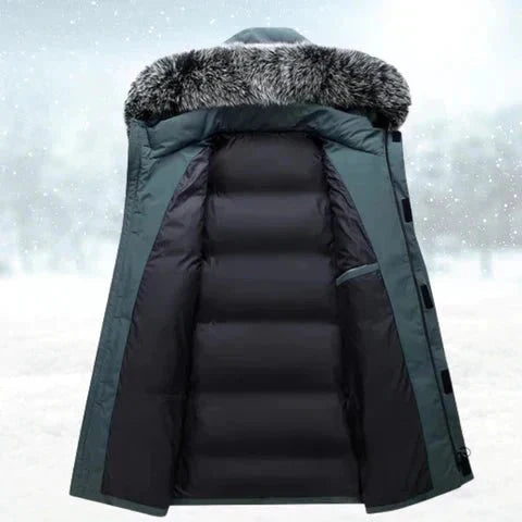Thermabuild | Windproof Insulated Winter Parka for Men