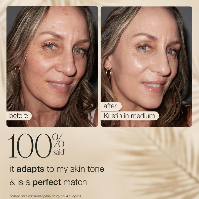 Thermabuild | CC color-correcting tinted serum + creaseless setting powder