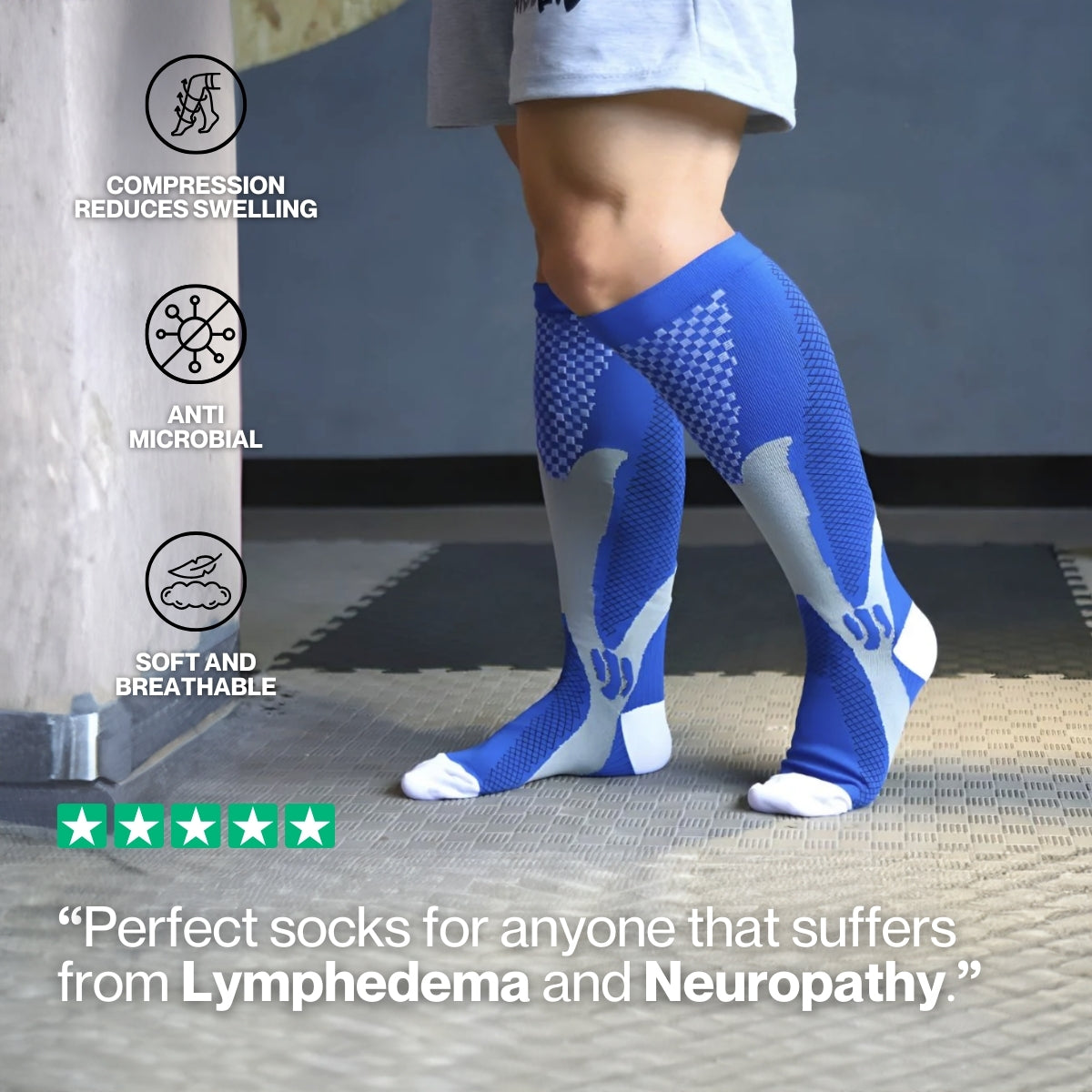 Thermabuild | Heavy-Duty Compression Socks – Support Fit