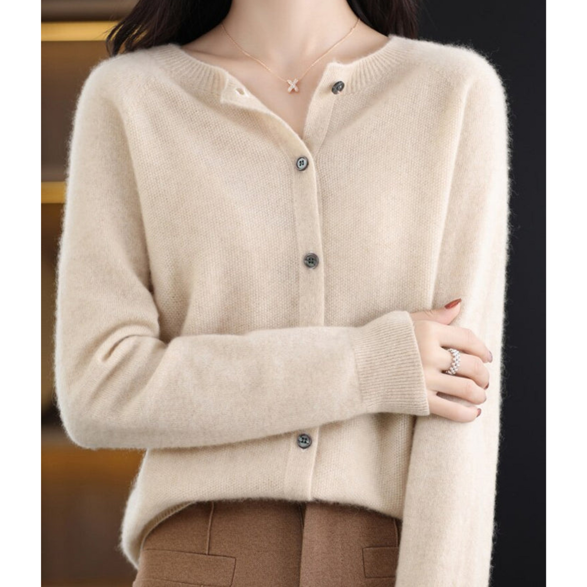 Thermabuild | Women's Cashmere Cardigan