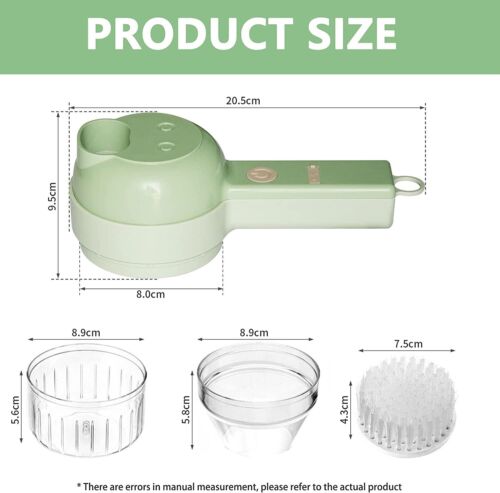 Thermabuild | 4 In 1 Electric Food Cutter