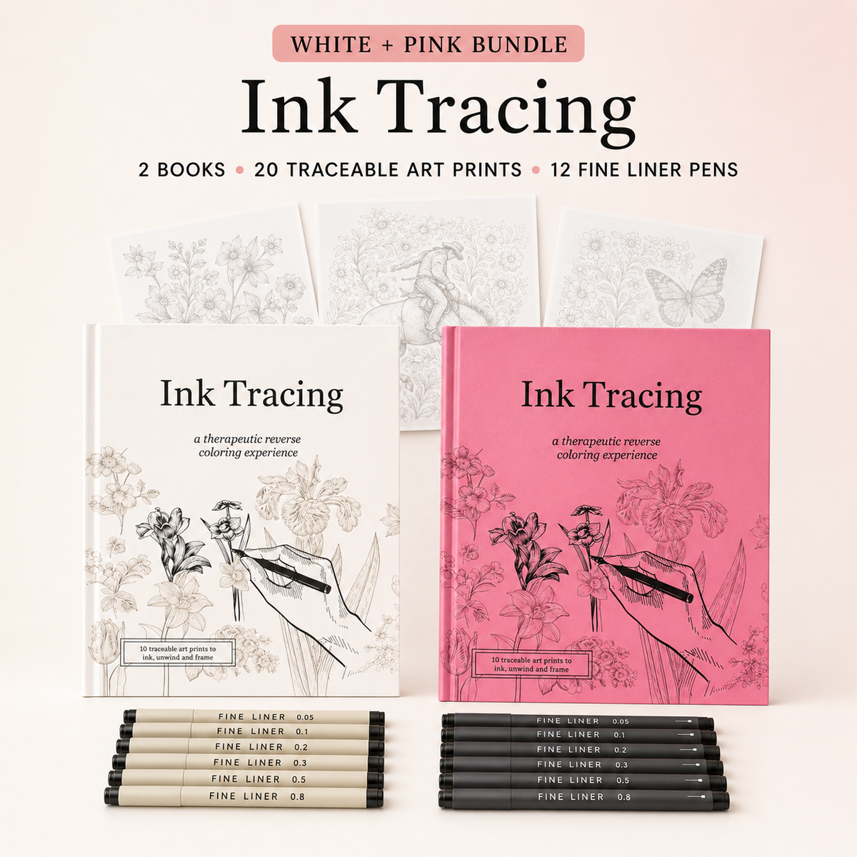 Thermabuild | Ink Tracing Reverse Colouring Book