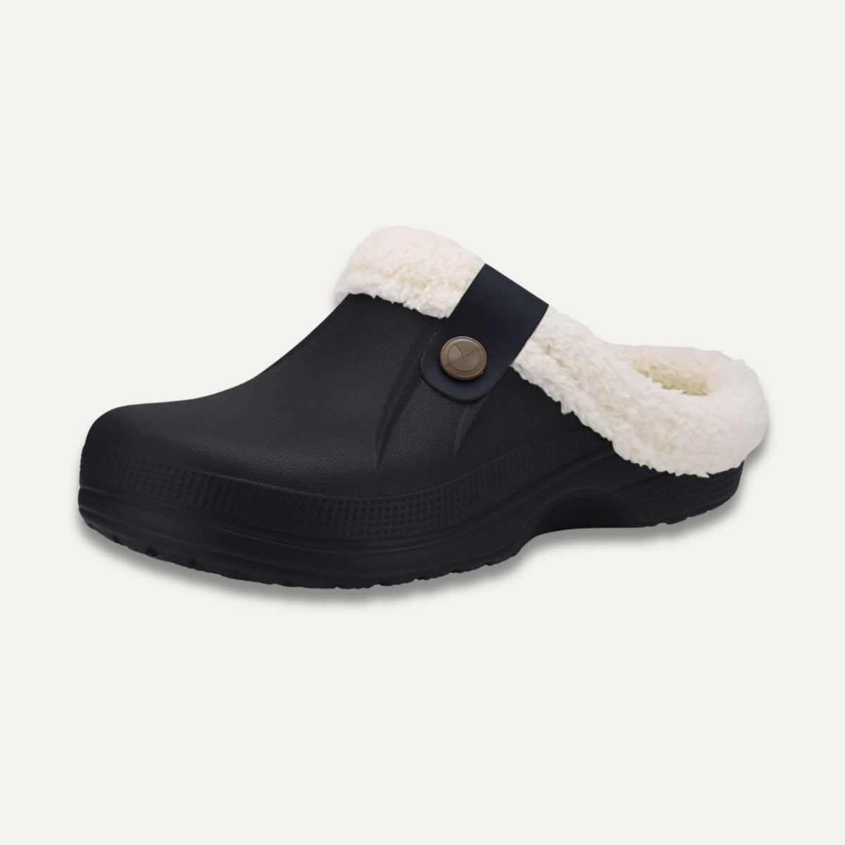 Thermabuild | Arlo Fuzzy Comfort Clog Mules – Warm Non-Slip Slip-On