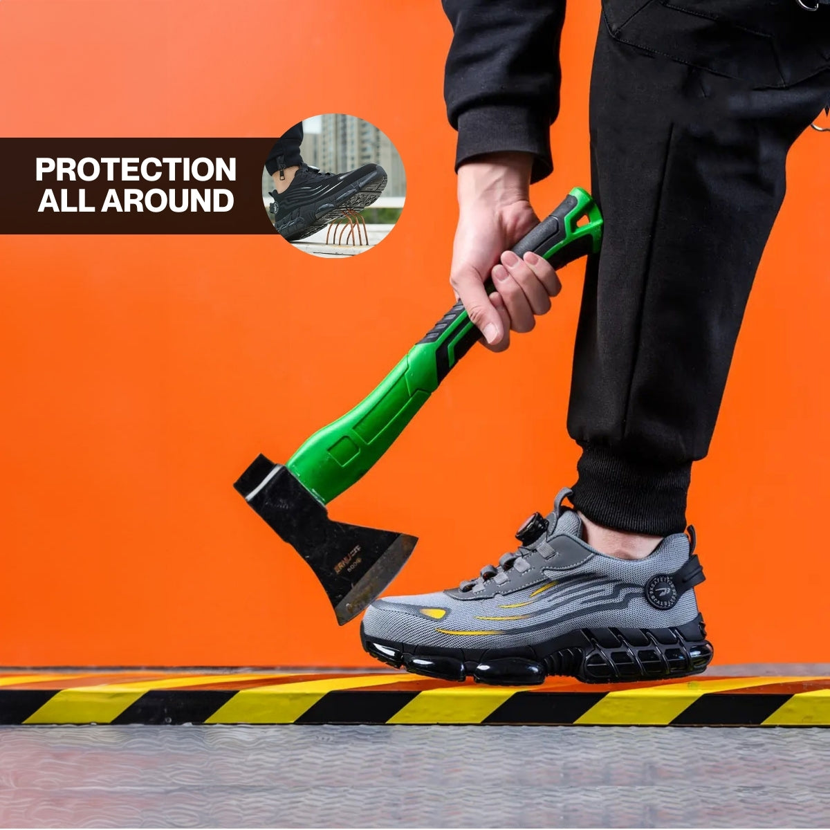 Thermabuild | Axon Protective Steel Toe Sneakers – Work Safety