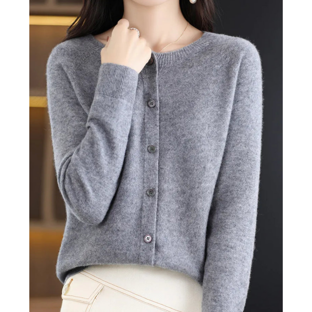 Thermabuild | Women's Cashmere Cardigan