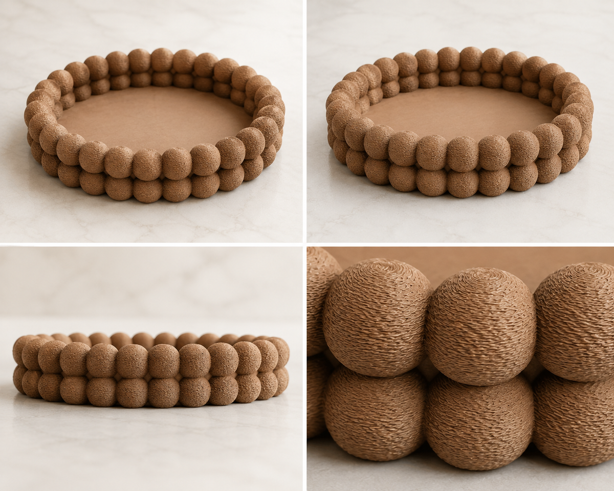 Thermabuild | Beaded Round Tray