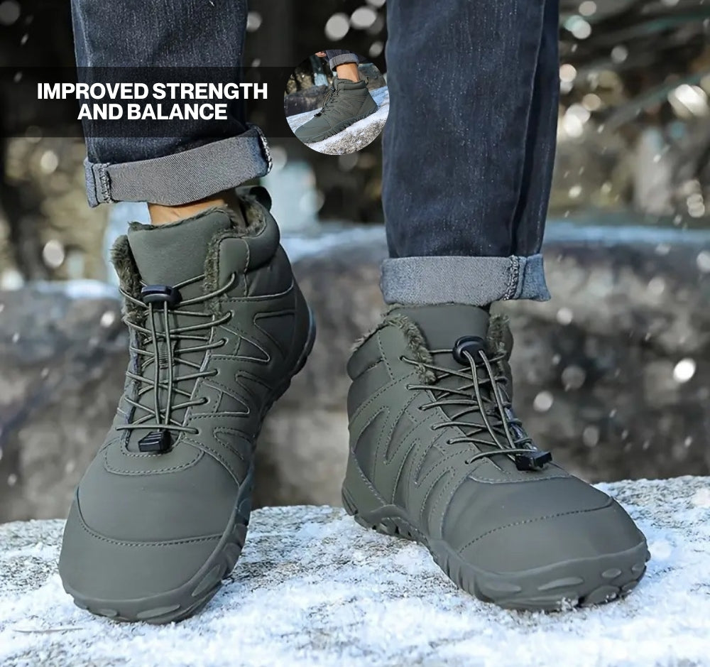 Thermabuild | Thorn Non-Slip Water-Resistant Barefoot Boots – Outdoor Grip