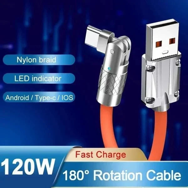 Thermabuild | 180° Rotating Fast Charge Cable
