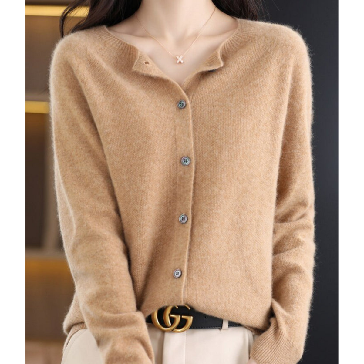 Thermabuild | Women's Cashmere Cardigan