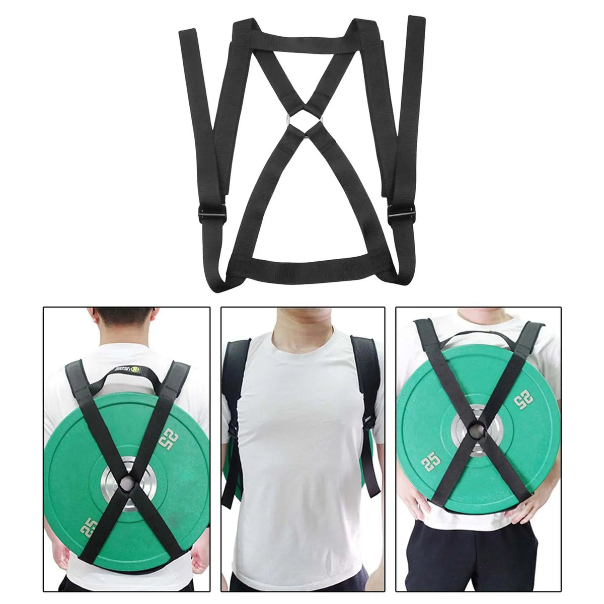 Thermabuild | Adjustable Weighted Training Vest for Barbell Plates
