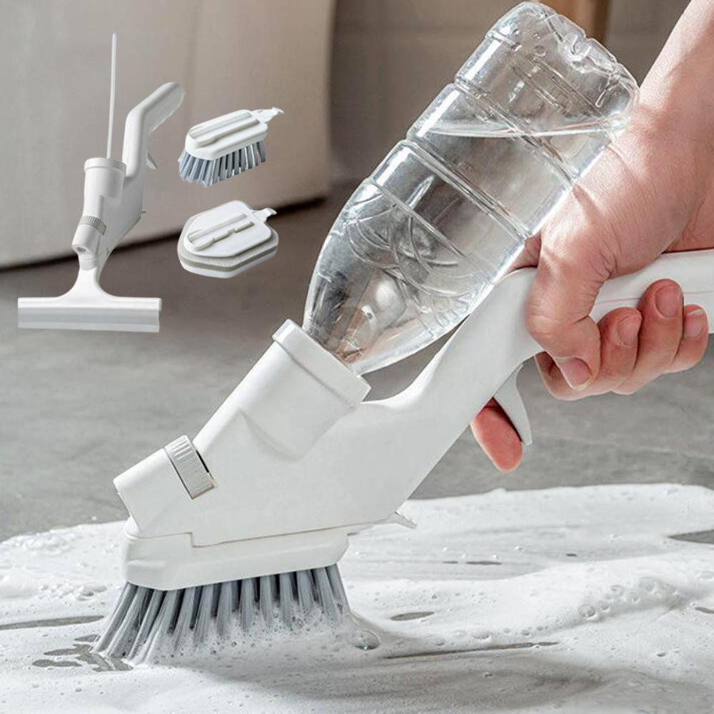 Thermabuild | 4-In-1 Bathroom Floor and Wall Cleaner Tool