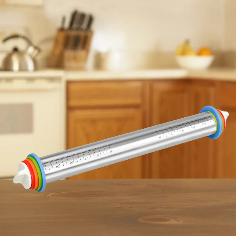 Thermabuild | Adjustable Rolling Pin with Rings