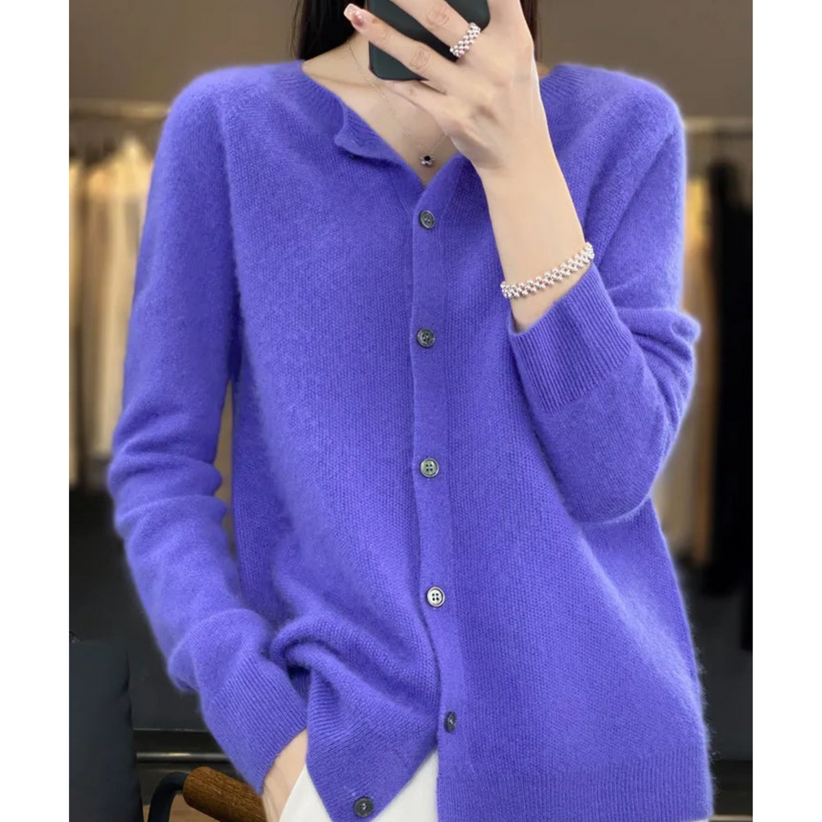 Thermabuild | Women's Cashmere Cardigan