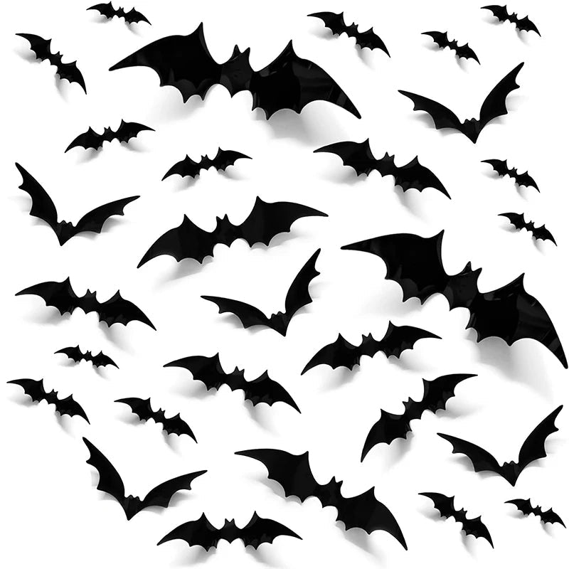 Thermabuild | 3D PVC Halloween Bats Wall Stickers