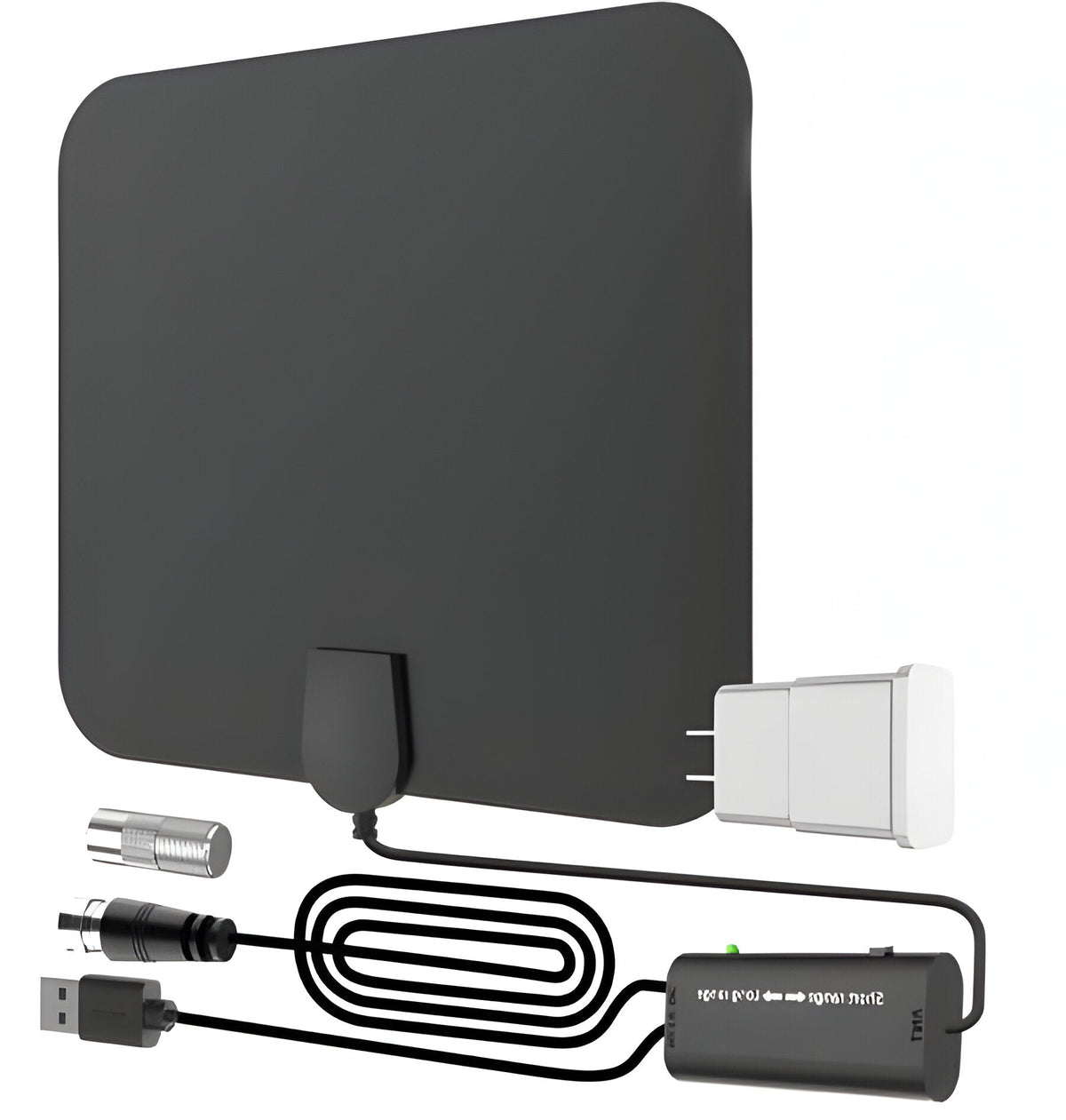 Thermabuild | 300 Miles Indoor Digital Amplified HDTV Antenna W/ Signal Booster