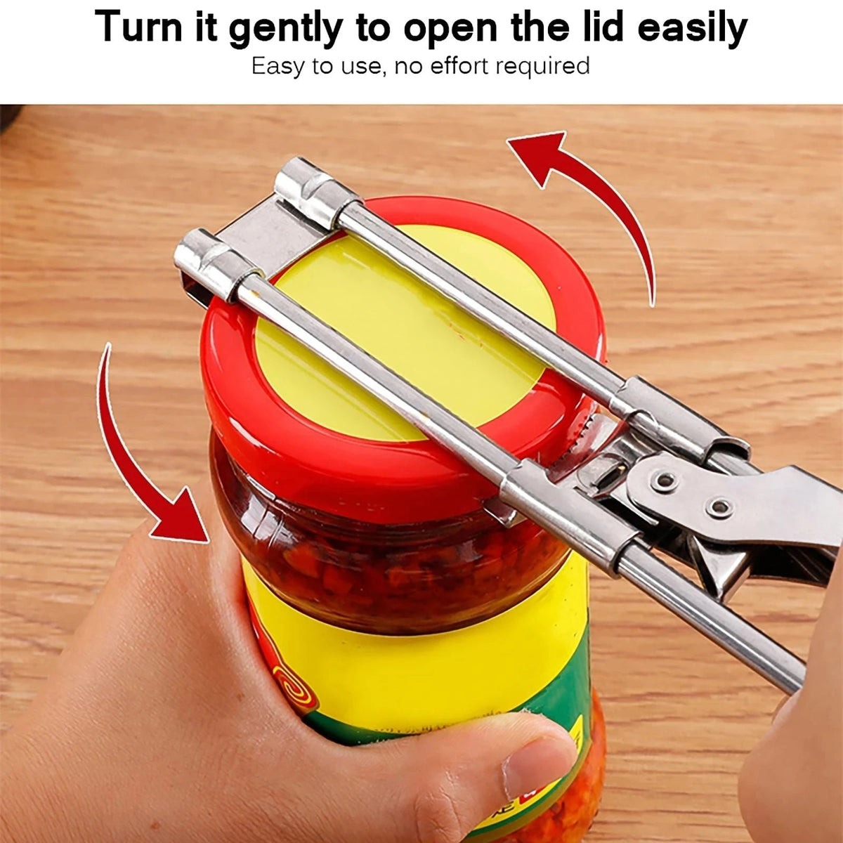 Thermabuild | Adjustable Stainless Steel Multi Function Jar Opener
