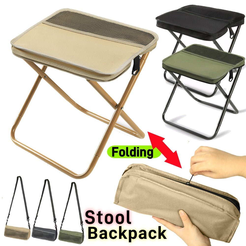 Thermabuild | 2-in-1 Chair Bag – Ultralight Foldable Backpack with Built-In Seat