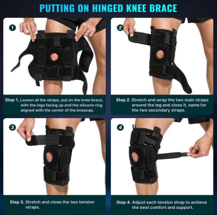 Thermabuild | Adjustable Hinged Knee Brace For Meniscus Tear