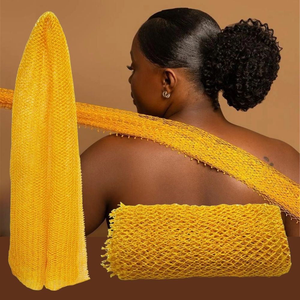 Thermabuild | African Net Sponge Exfoliating Bath Scrubber
