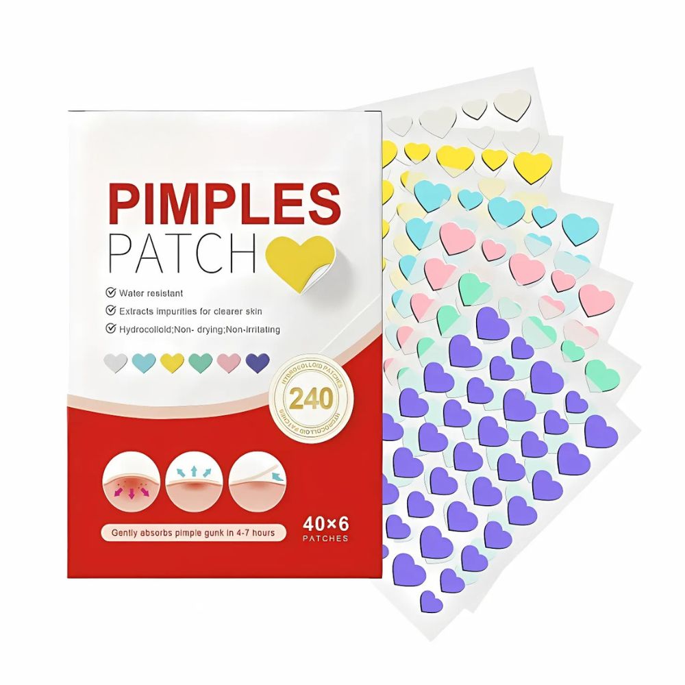 Thermabuild | 240 Pcs Cute Colorful Pimple Patches
