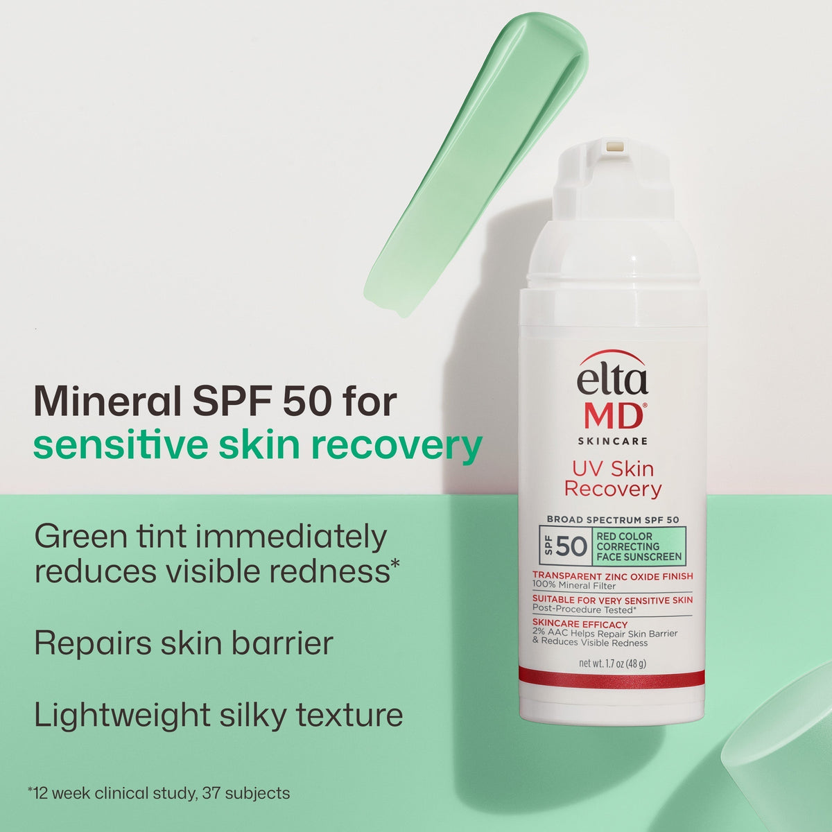 Thermabuild | Green Tint Colour-Correcting Sunscreen SPF 50