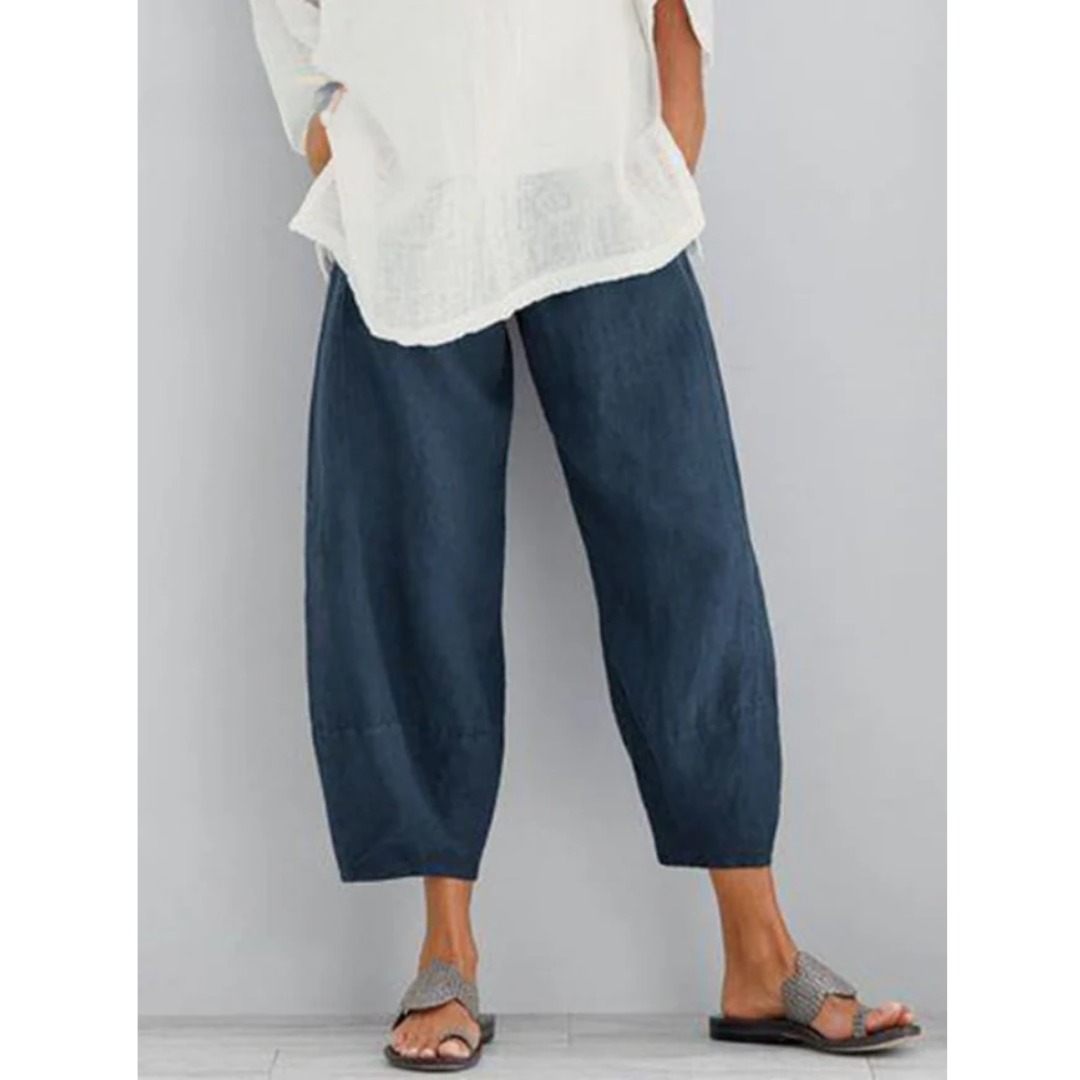 Thermabuild | Women's Relaxed Linen Leisure Trousers