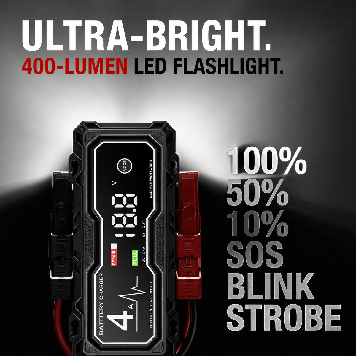 Thermabuild | Portable Car Jump Starter for Petrol & Diesel