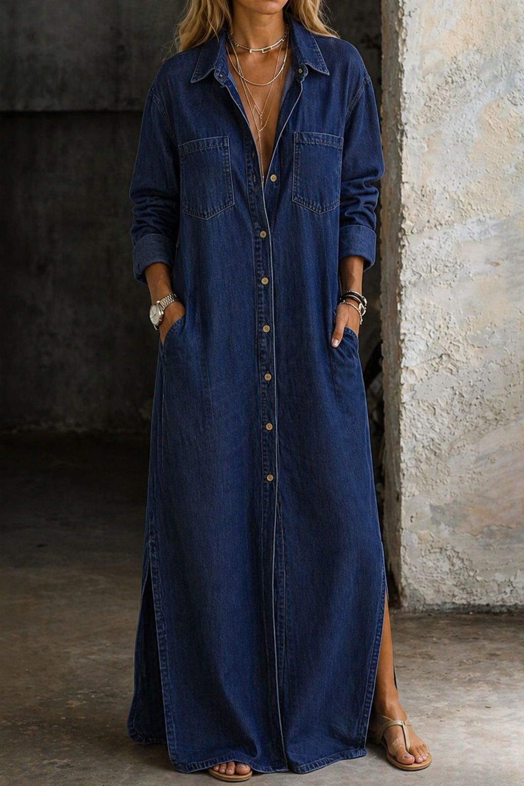Thermabuild | Button-Down Dress