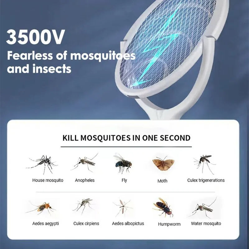 Thermabuild | 5 in 1 Fast Charging Bug Zapper Racket