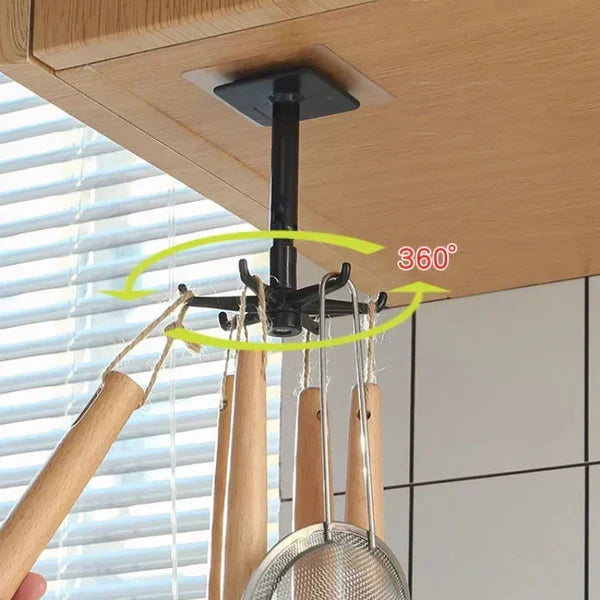Thermabuild | 360° Rotating Self-Adhesive Utility Hook