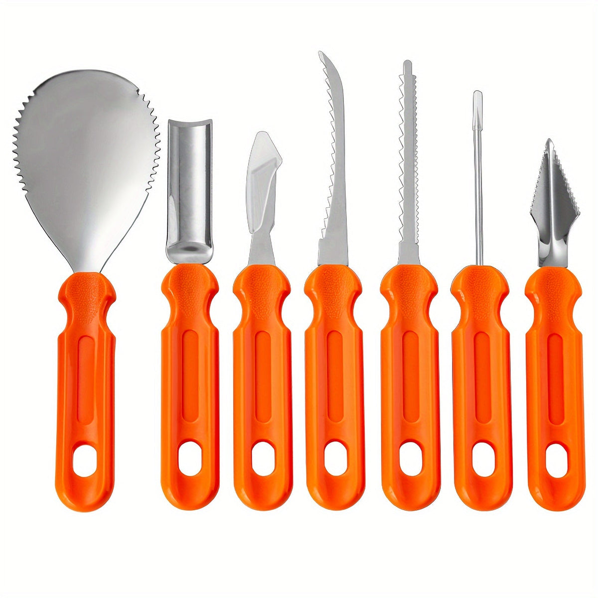 Thermabuild | Pumpkin Carving Tools and Kit with Stainless Steel Supplies Storage Bag and Knife Set