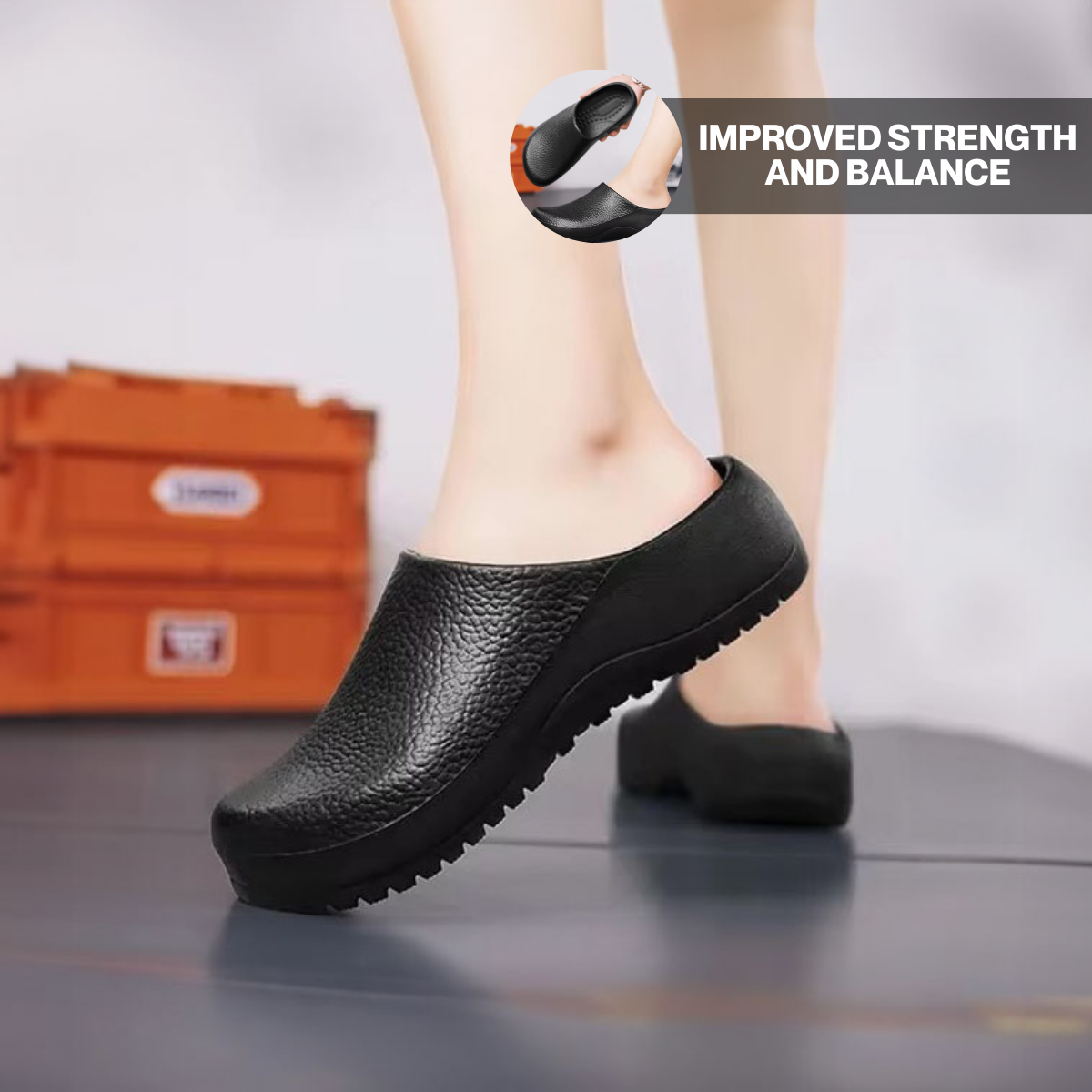Thermabuild | Elson Comfort Clog Mules – Everyday Slip-On