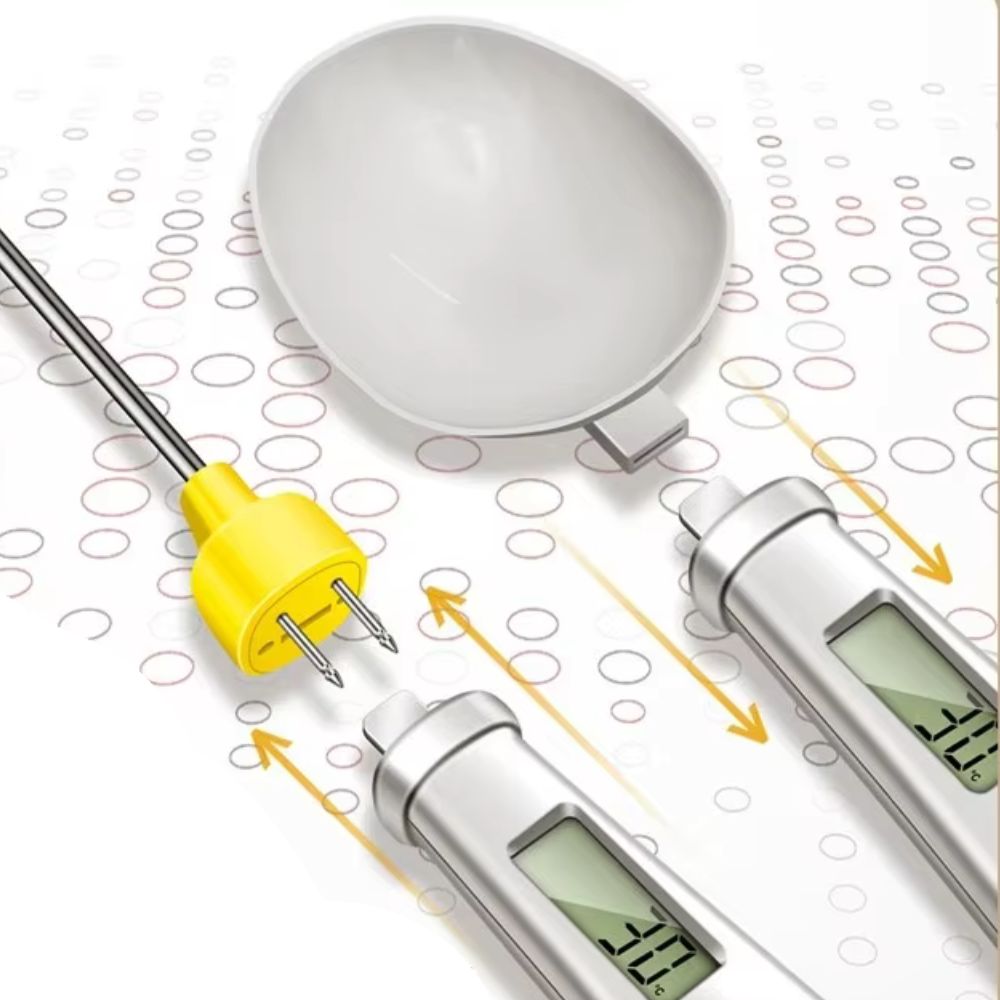 Thermabuild | 2-in-1 Digital Mini Spoon Scale & Food Thermometer