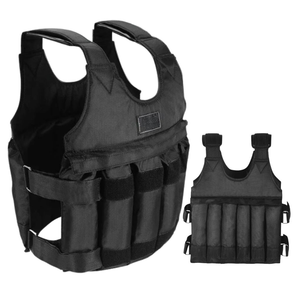Thermabuild | 110 Pound Adjustable Exercise Weighted Vest