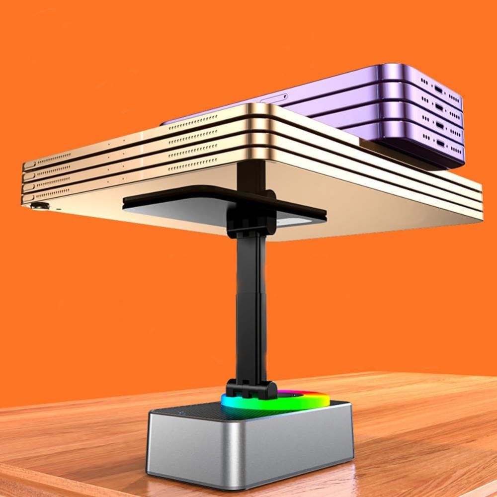 Thermabuild | 4-in-1 Phone Stand with Bluetooth Speaker