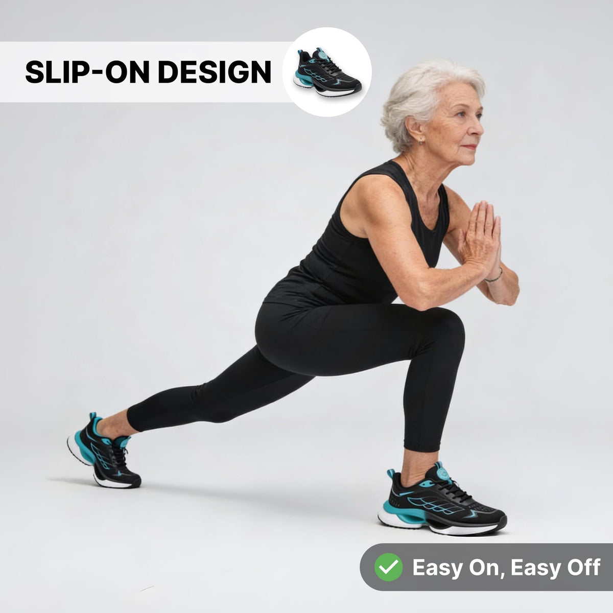 Thermabuild | Hands-Free Walking Shoes for Seniors – Easy On/Off Comfort
