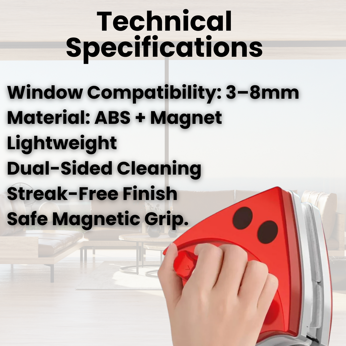 Thermabuild | Double-Sided Window Cleaner
