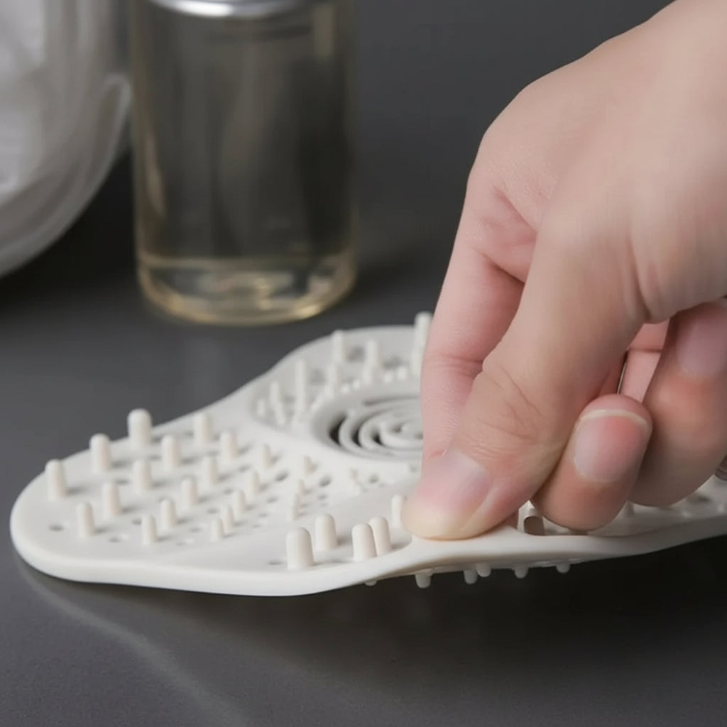Thermabuild | Anti Blocking Spiral Shower Drain Hair Catcher