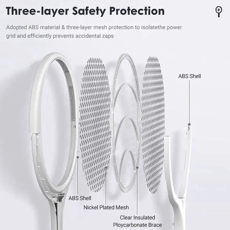 Thermabuild | 5 in 1 Fast Charging Bug Zapper Racket
