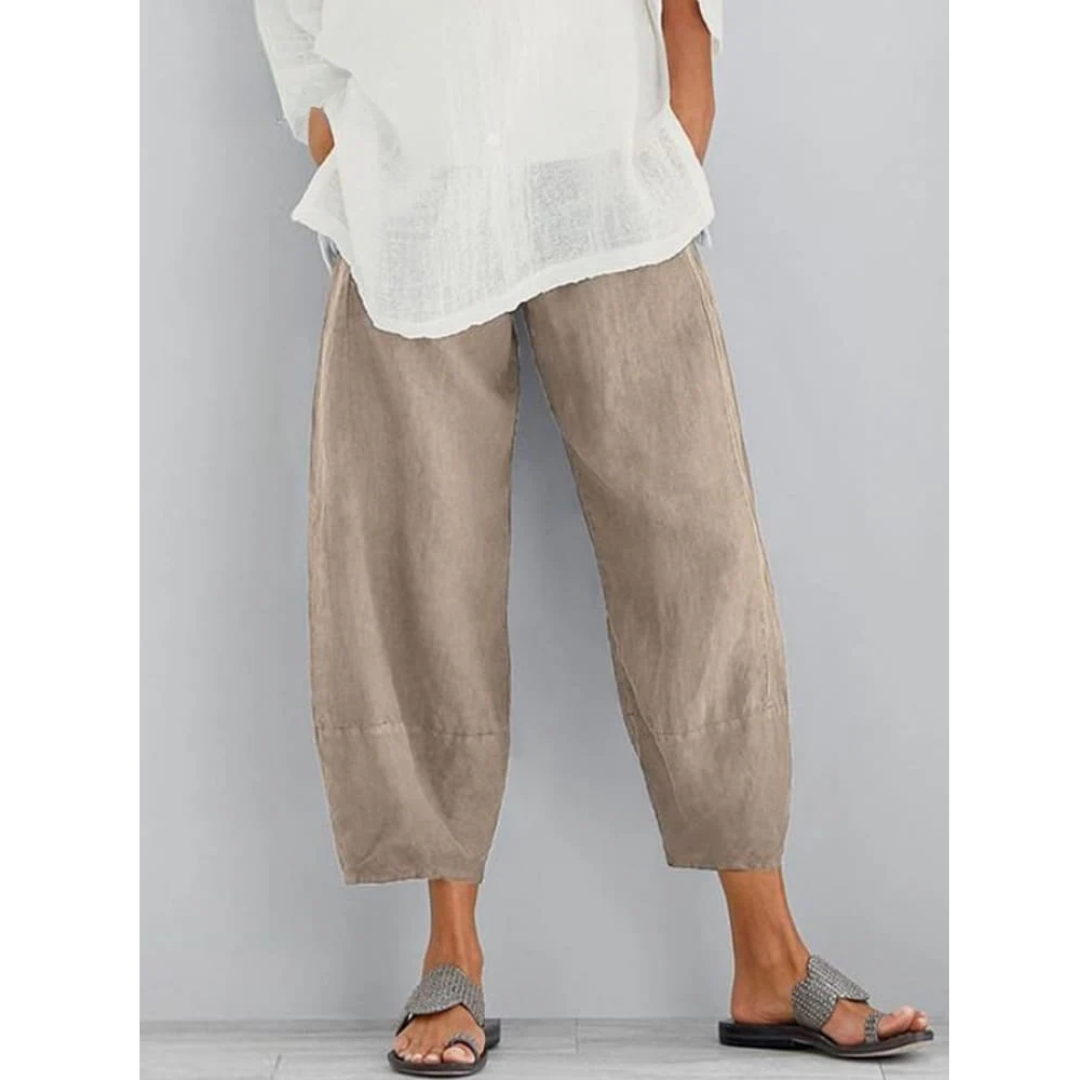 Thermabuild | Women's Relaxed Linen Leisure Trousers