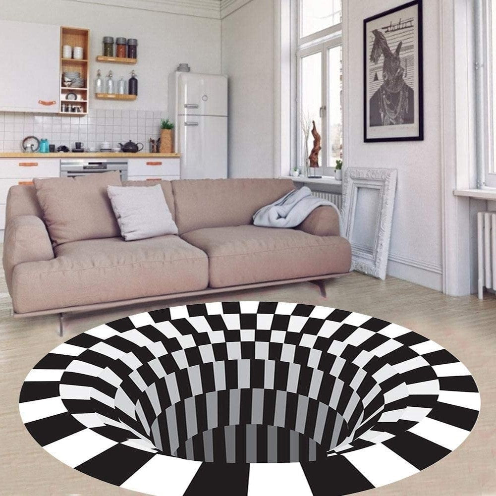 Thermabuild | 3D Vortex Illusion Rug