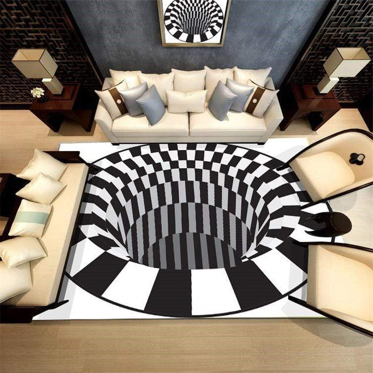 Thermabuild | 3D Vortex Illusion Rug