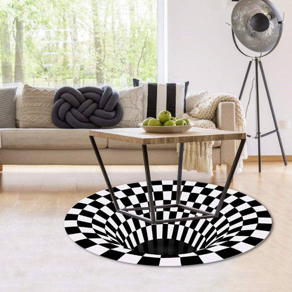 Thermabuild | 3D Vortex Illusion Rug